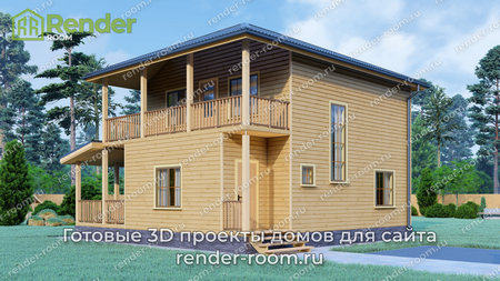 Проект  Площадь: 113, Размер: 8х10