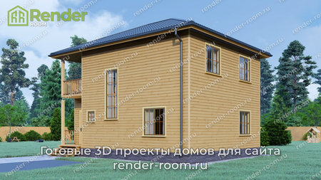 Проект  Площадь: 113, Размер: 8х10