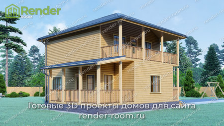 Проект  Площадь: 113, Размер: 8х10