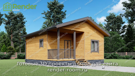 Проект  Площадь: 45, Размер: 7х8