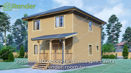 Проект  Площадь: 104, Размер: 7х8