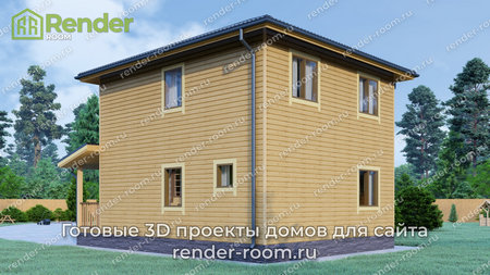 Проект  Площадь: 104, Размер: 7х8