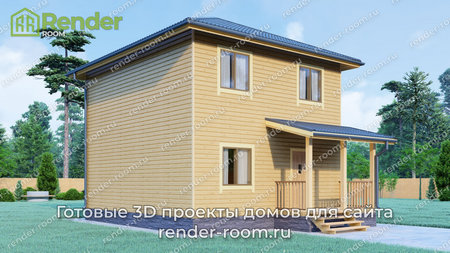 Проект  Площадь: 104, Размер: 7х8