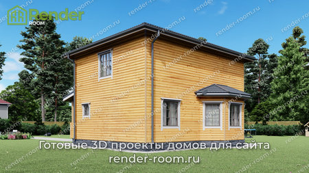 Проект  Площадь: 120, Размер: 8х9