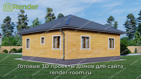 Проект  Площадь: 74, Размер: 9х9