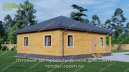 Проект  Площадь: 74, Размер: 9х9