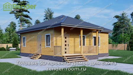 Проект  Площадь: 74, Размер: 9х9