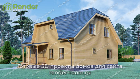 Проект  Площадь: 175, Размер: 10х10