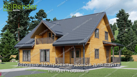 Проект  Площадь: 134, Размер: 9х13