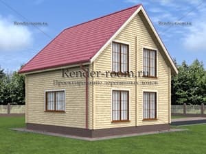 Проект  Площадь: 110, Размер: 8х8