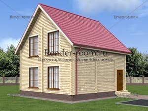 Проект  Площадь: 110, Размер: 8х8