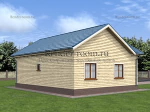 Проект  Площадь: 76, Размер: 9х11