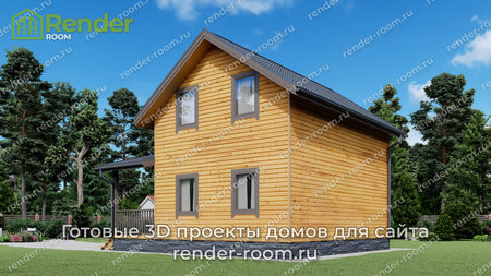 Проект П-32 Площадь: 101,15, Размер: 8х9