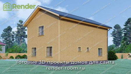 Проект П-320 Площадь: 181, Размер: 8х12