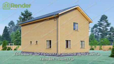 Проект П-320 Площадь: 181, Размер: 8х12