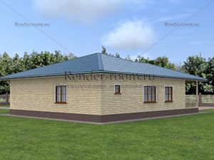 Проект  Площадь: 131, Размер: 12х12