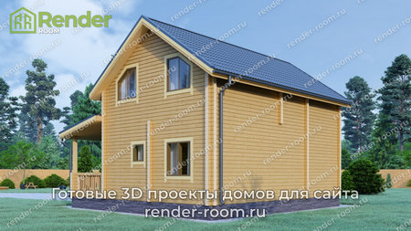 Проект  Площадь: 91, Размер: 6х9