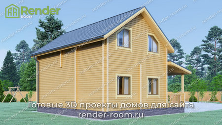 Проект  Площадь: 91, Размер: 6х9