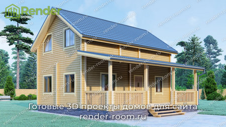 Проект  Площадь: 91, Размер: 6х9