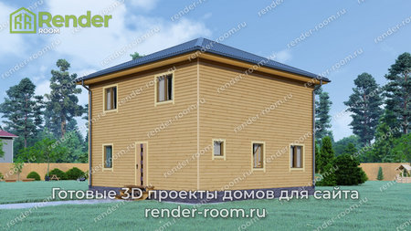 Проект П-327 Площадь: 141, Размер: 9х9