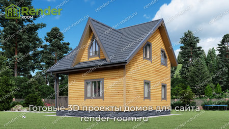 Проект П-33 Площадь: 78,98, Размер: 7х8