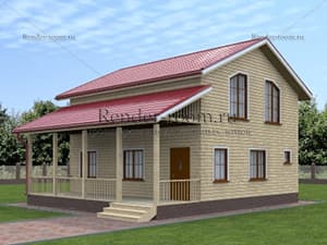 Проект  Площадь: 125, Размер: 8х9