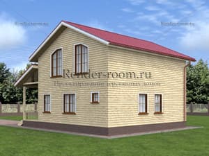 Проект  Площадь: 125, Размер: 8х9