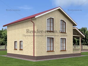 Проект  Площадь: 125, Размер: 8х9