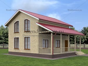 Проект  Площадь: 125, Размер: 8х9