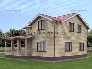 Проект П-332 Площадь: 122, Размер: 8х10