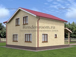 Проект П-332 Площадь: 122, Размер: 8х10