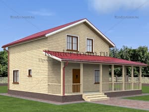 Проект П-332 Площадь: 122, Размер: 8х10