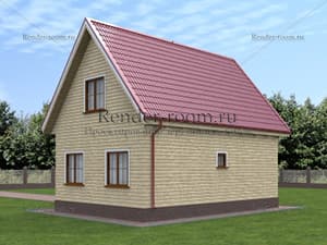 Проект  Площадь: 82, Размер: 6х9