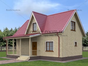 Проект П-334 Площадь: 87, Размер: 6х10