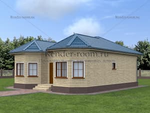 Проект  Площадь: 93, Размер: 10х11