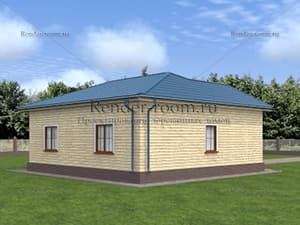 Проект  Площадь: 93, Размер: 10х11