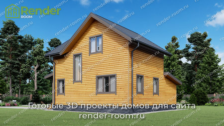 Проект П-34 Площадь: 76,27, Размер: 8х9