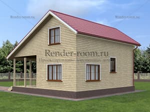 Проект  Площадь: 110, Размер: 9х9