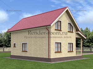 Проект П-343 Площадь: 116, Размер: 8х10