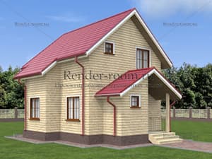 Проект  Площадь: 75, Размер: 7х9