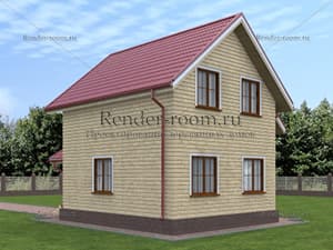 Проект  Площадь: 75, Размер: 7х9