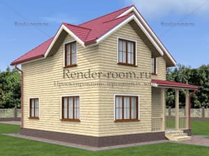 Проект  Площадь: 113, Размер: 8х9