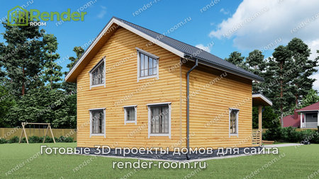 Проект  Площадь: 110, Размер: 8х8