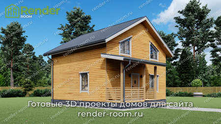 Проект  Площадь: 110, Размер: 8х8