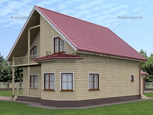 Проект  Площадь: 161, Размер: 11х14