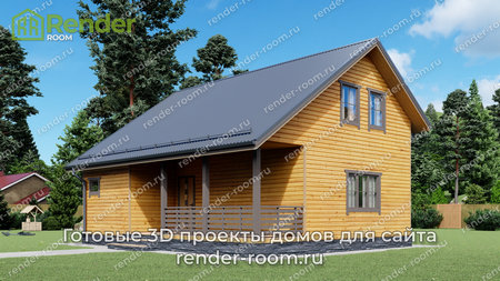 Проект  Площадь: 110, Размер: 8х10