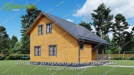 Проект  Площадь: 110, Размер: 8х10