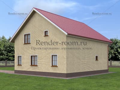 Проект  Площадь: 192, Размер: 10х11