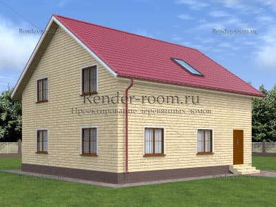 Проект  Площадь: 192, Размер: 10х11