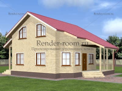 Проект  Площадь: 107, Размер: 9х10